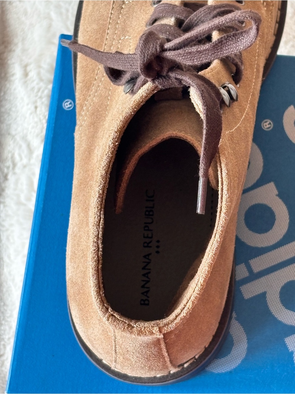 Men's Suede Moc Toe Boots - Tan/Brown - Picture 7 of 7